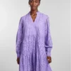 YAS Vestito 26027162 Viola Regular Fit