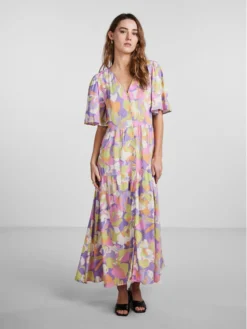 YAS Vestito 26029365 Viola Regular Fit