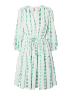 YAS Vestito 26029749 Bianco Regular Fit