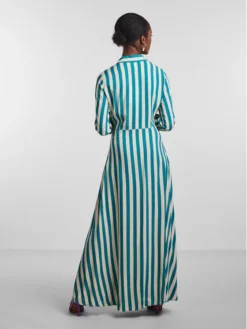 YAS Vestito Chemisier 26022663 Verde Loose Fit -Offerta economica Guess || Calvin Klein Jeans || Vero Moda yas vestito chemisier 26022663 verde loose fit 2