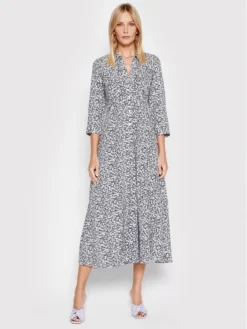 YAS Vestito Chemisier Fia 26026321 Viola Regular Fit