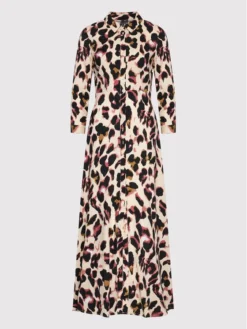 YAS Vestito Chemisier Savanna 26022663 Beige Regular Fit -Offerta economica Guess || Calvin Klein Jeans || Vero Moda yas vestito chemisier savanna 26022663 beige regular fit 4