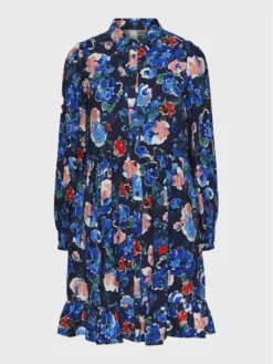 YAS Vestito Chemisier Vilima 26028044 Blu Regular Fit -Offerta economica Guess || Calvin Klein Jeans || Vero Moda yas vestito chemisier vilima 26028044 blu regular fit 4