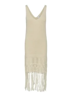 YAS Vestito Di Maglia 26030324 Beige Regular Fit -Offerta economica Guess || Calvin Klein Jeans || Vero Moda yas vestito di maglia 26030324 beige regular fit 4